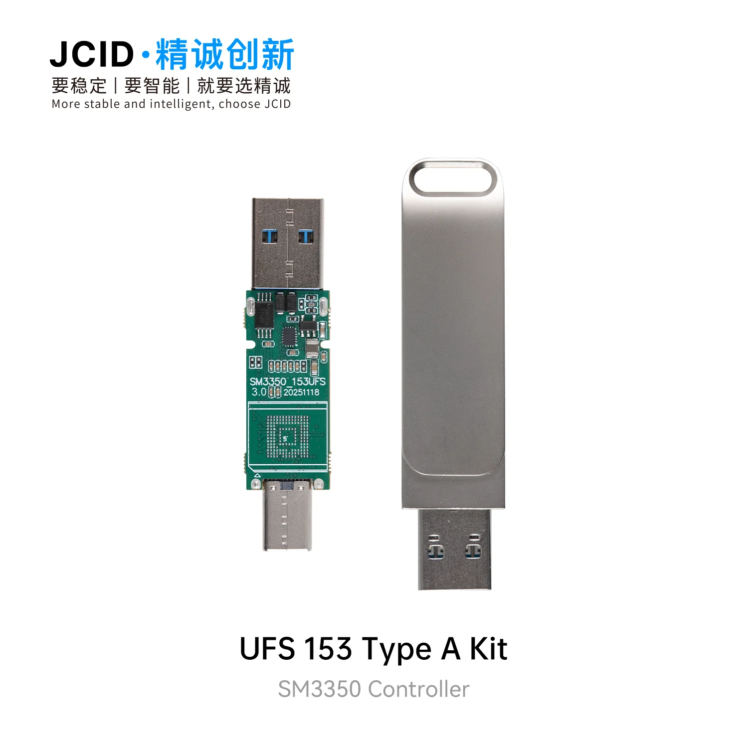 JCID USB 드라이브 변환 키트 U70은 폐폰을 고속 USB 드라이브로 변환할 수 있도록 합니다.