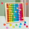 Montessori Educational Wooden Toys For Children Baby Toys 99 Multiplication Table Preschool Math Arithmetic Teaching Aids Gift 1