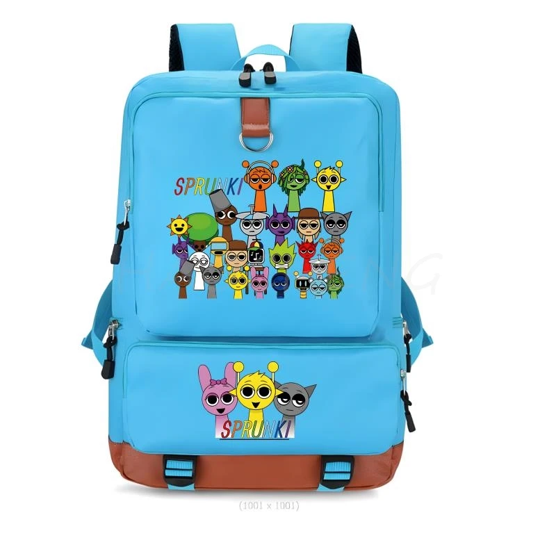 Leuke Sprunki kinderrugzak driedelige set een 17 inch tas, een tas, een Leuke Sprunki kinderrugzak driedelige set een 17 inch tas, een tas, een