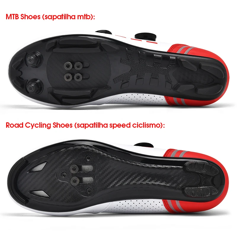 Cycling shoes Cycling Shoes Mtb Men Racing Road Bike Shoes Self-Locking Speed Cycling Sneakers Women Spd Cleats Mountain Bicycle Footwear
