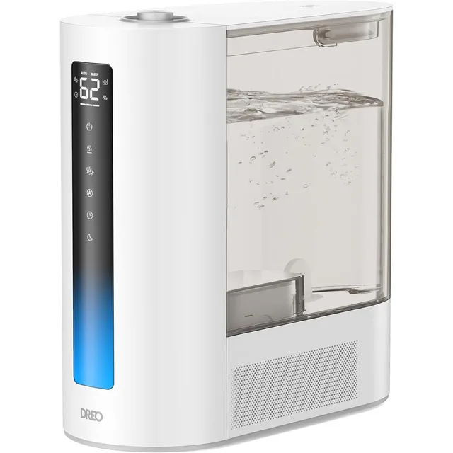 6L Humidifier, Warm & Cool Mist Humidifier for Bedroom, High Precision Humidity Sensor and Indicator Light 1
