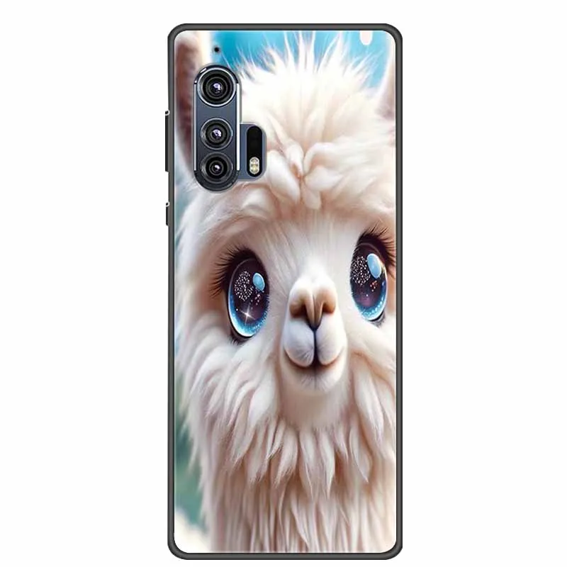 Sleek Black Silicone Soft Back Cover