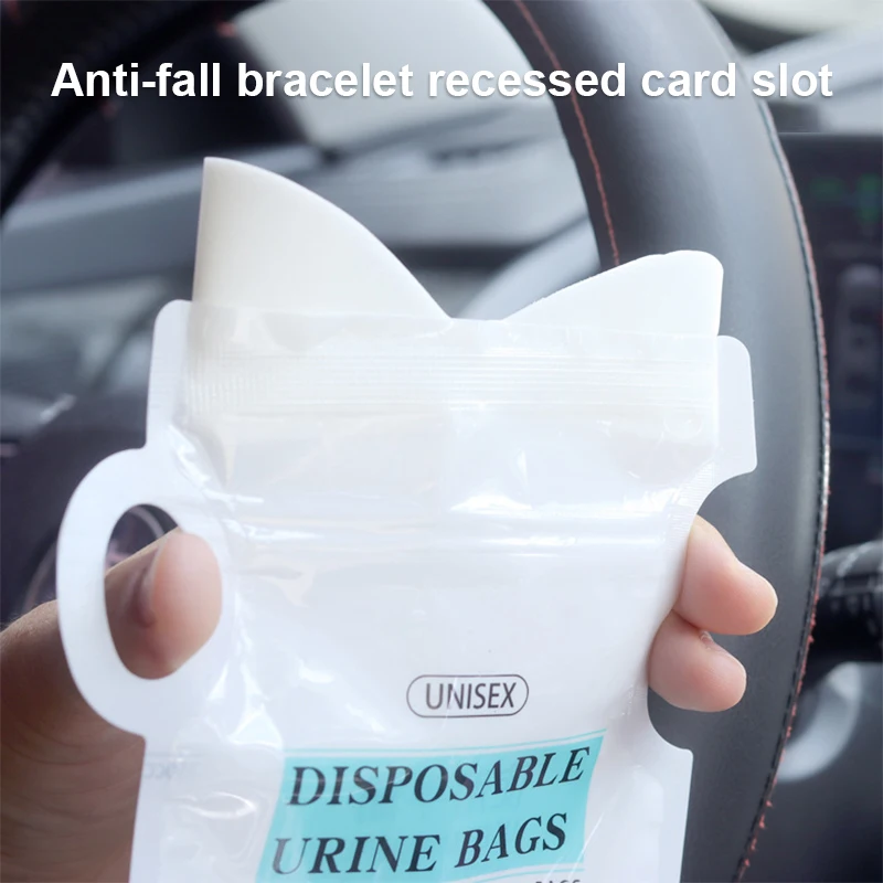 Disposable Toilet Bag 4pcs 750ml Outdoor Travel Car Urinal