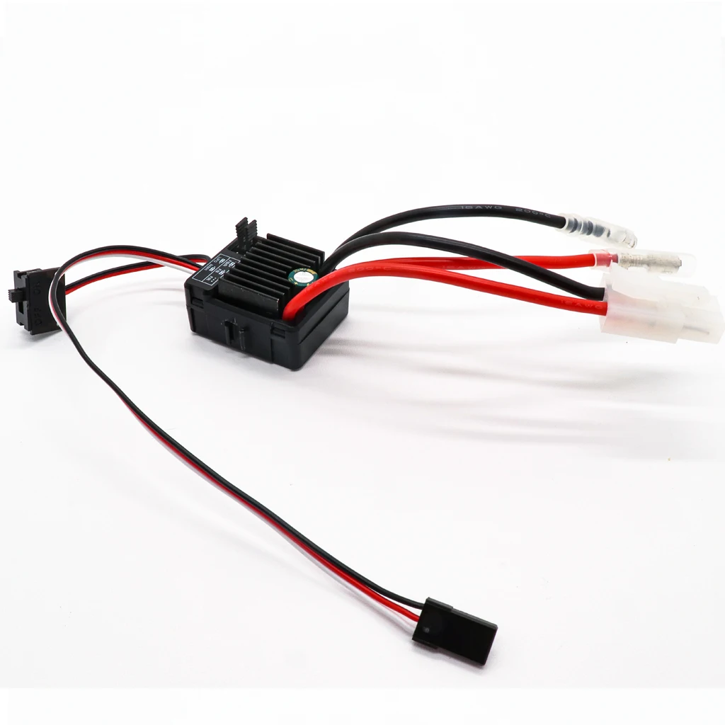 Rc 1060 Spazzolato Esc 60A 2-3S Lipo Waterproof Electric Speed Controlle Per Rc Car Truck Boat Wltoys Hsp Redcat Hpi Axial Traxxas