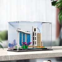 Acrylic Display Box for Lego 21057 Singapore Skyline Dustproof Clear Display Case Model Toy Show Box  (Lego Set not Included） 2