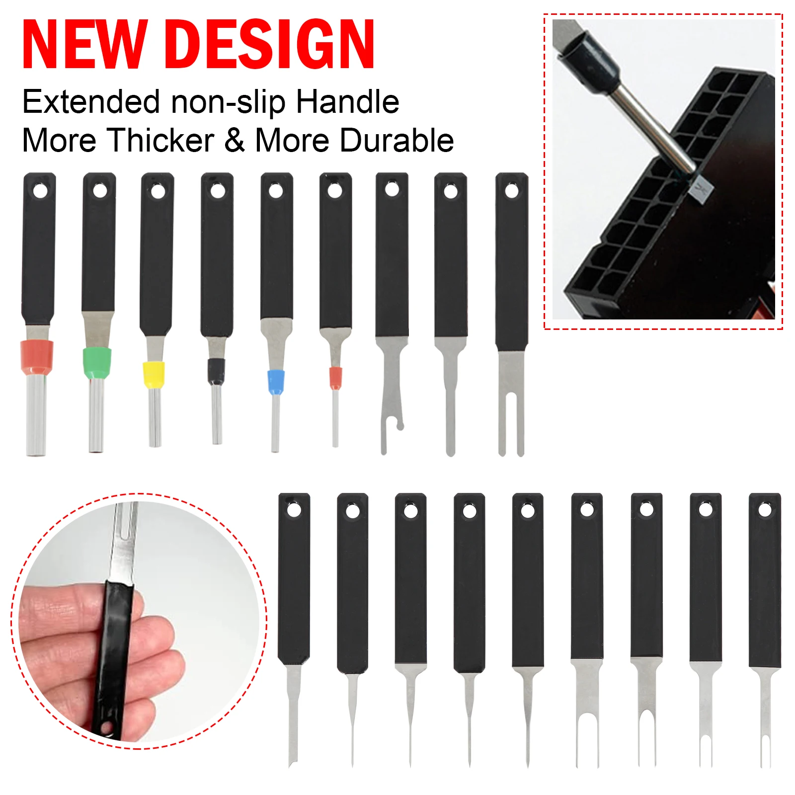 Pin Removal Tool KIT for Weather Pack Metri Pack Series Connector Harness  Terminals and Crimp Pin Electrical Extractor Depinning - AliExpress