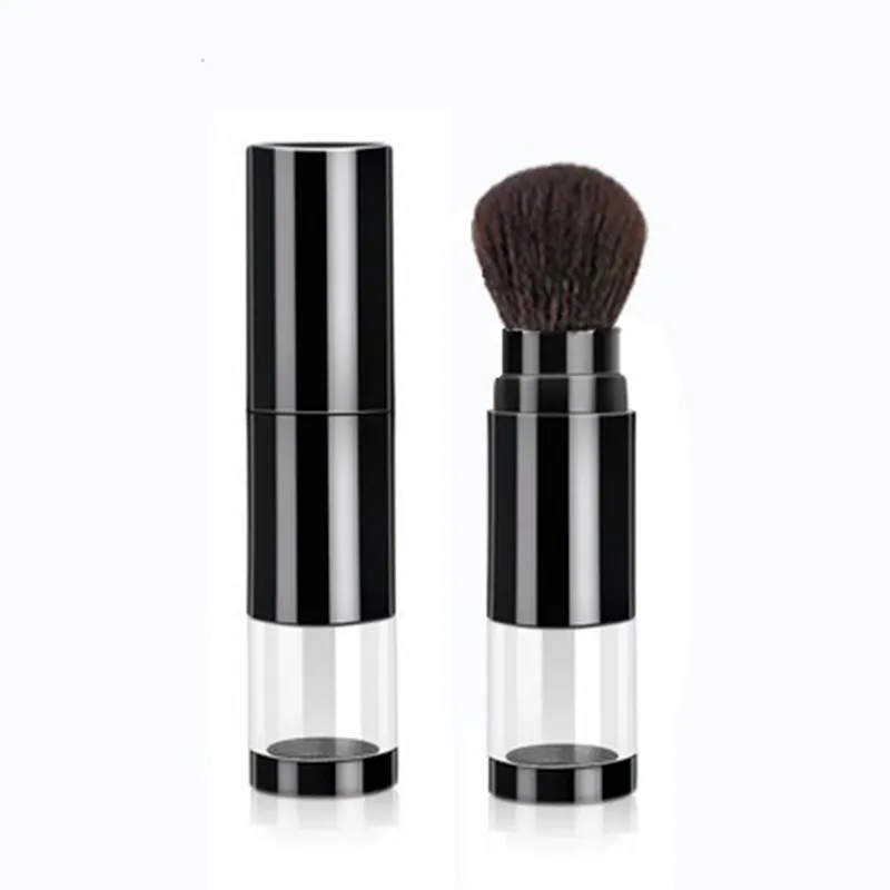 Nylon Bristles Refillable Cosmetic Brush With Large Dispenser Bowl