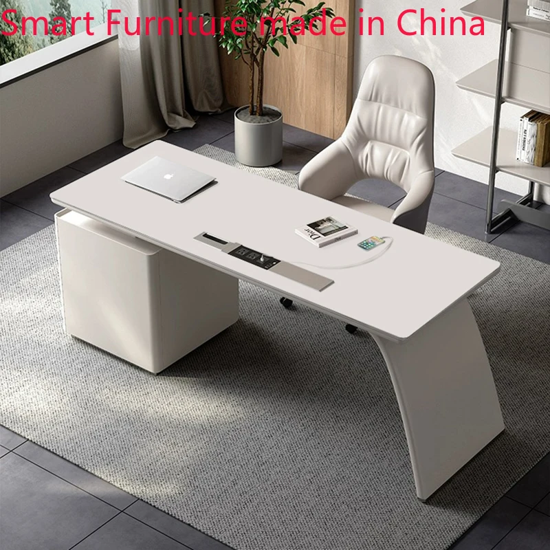 Storage Work Desk Counter Monitor Stand Camera Da Letto Workstation Computer Work Desk Shelf Scvania Gaming Office Desk Decoration