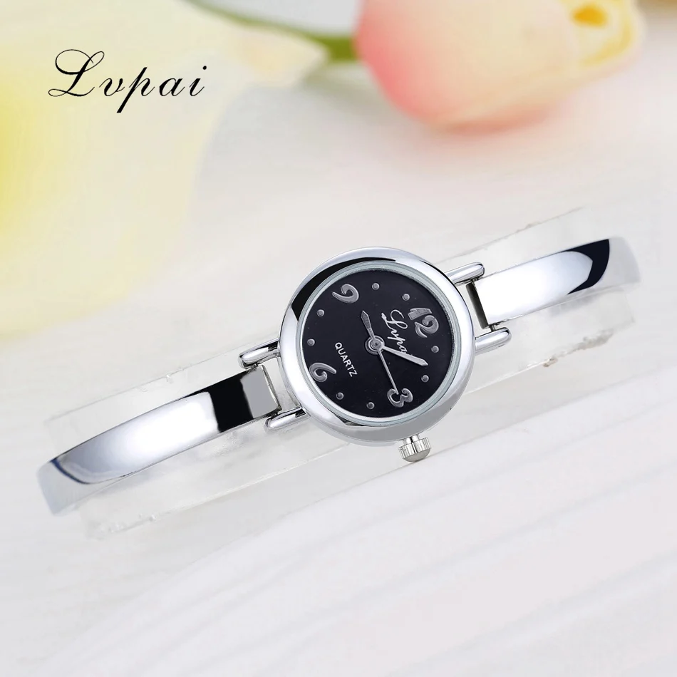 Luxury Watch Women Dress Bracelet Watch Fashion Crystal Quartz Wristwatch Classic Gold Ladies Casual Watch Lvpai Top Brand 
