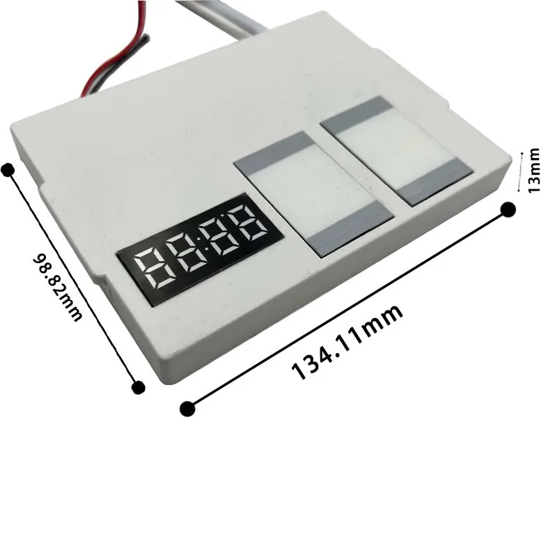 스마트 스위치 터치 스트립 조명 컨트롤러, 김서림 방지 LED, 디밍 가능 스마트 24W LED 드라이버 스위치, 미러 터치