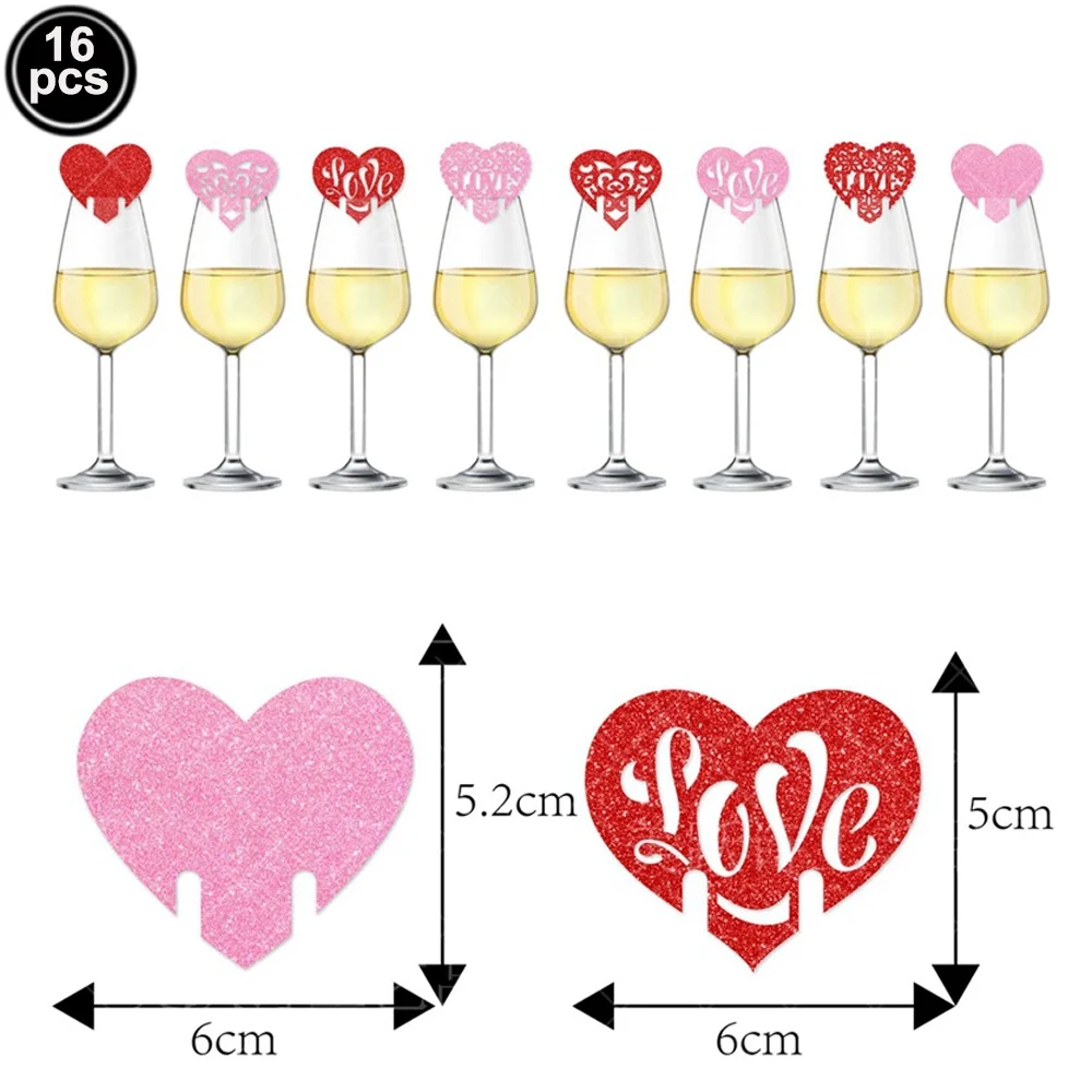 16pcs Cup card