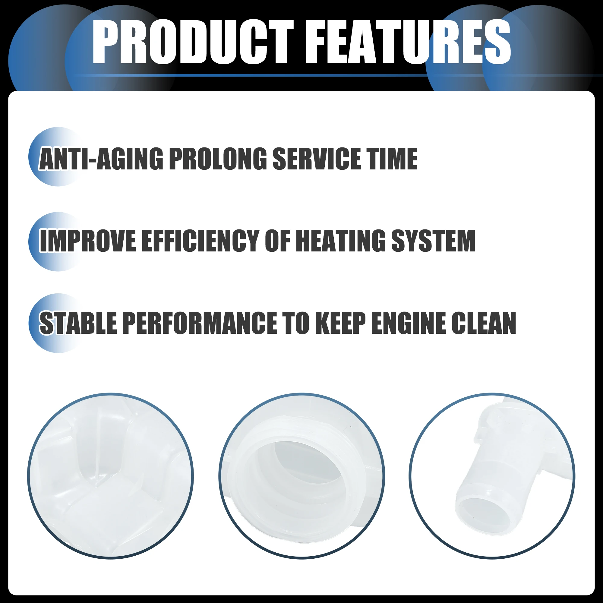 쉐보레 크루즈 2016용 UXCELL 냉각수 확장 오버플로우 탱크 No.13256823/13370133