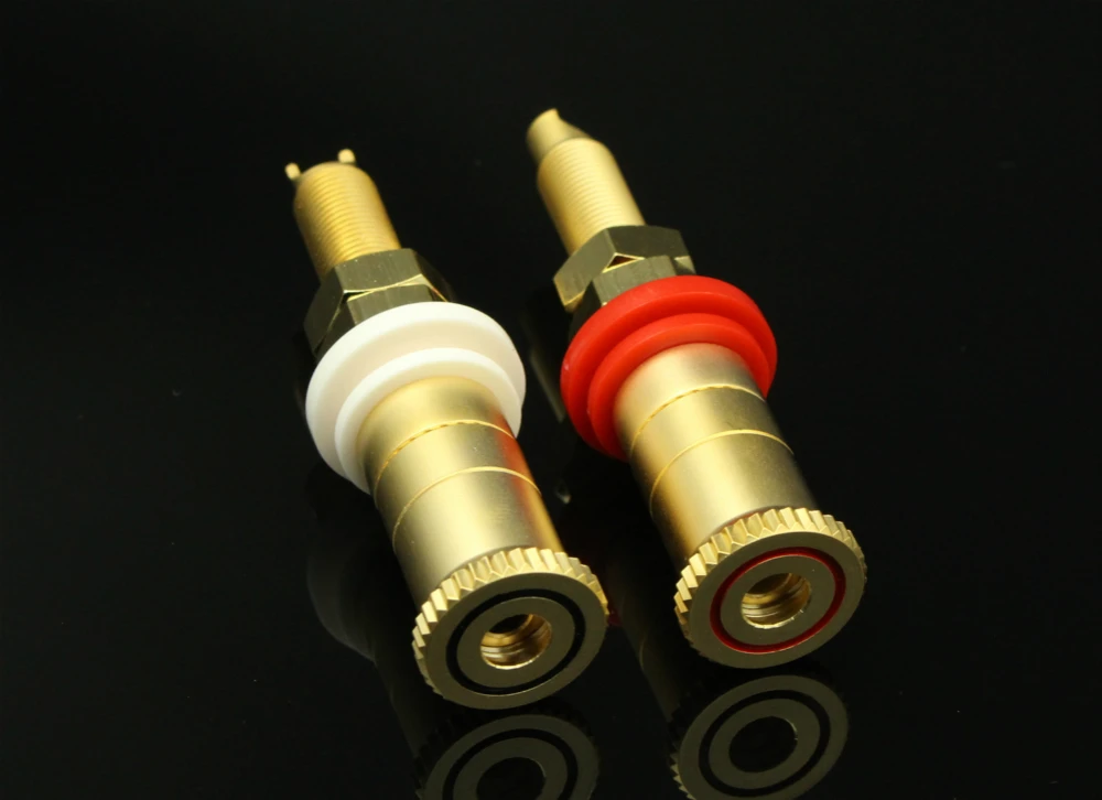 2Pcs HiFi   ٳ ε Ʈ    Ternminal  