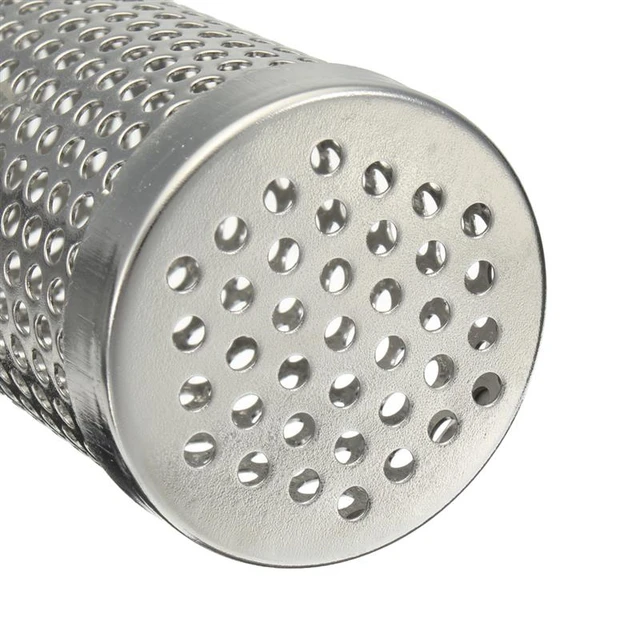 2X Kerek Grill Meleg Hideg Dohányzó Hálócső Füstgenerátor Rozsdamentes Acél Dohányos Fa Pellet Szakasz - Image 6