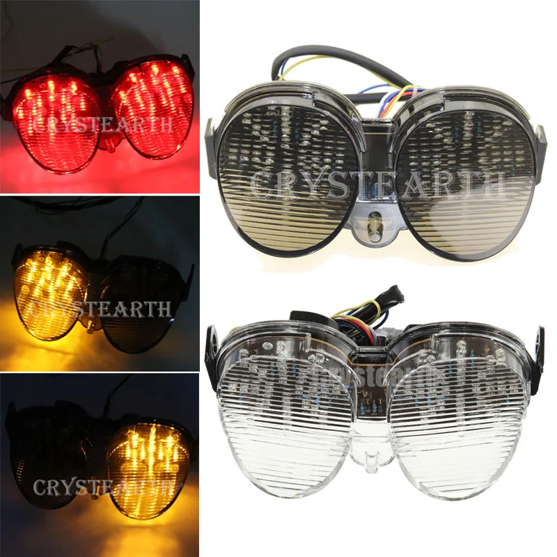 

Rear Tail Light Brake Turn Signal Taillight For Yamaha XJR1300 2005-2008 2009 2010 2011 2012 2013 2014 / YZF R6 YZF-R6 2001-2002