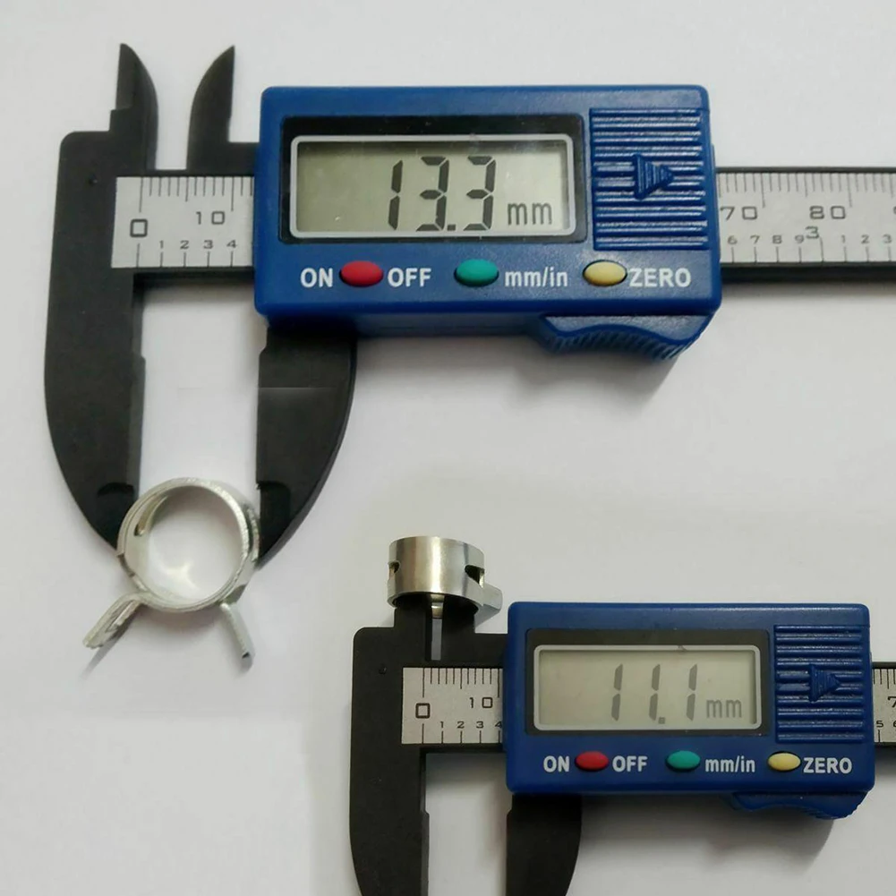 Universeller Benzinhahn und 2 Klemmen, Benzin-Diesel für 6–8 mm Schlauch, Gartengeräte, Klemme für Schlauch, Gartengeräte, Benzin und Diesel – Detail 3