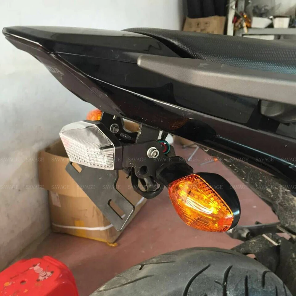 Honda NC750X Tail Tidy / Fender Eliminator Kit (2021+) – Plug & Play, Made In UK, Black