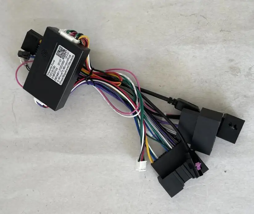 Car 16PIN Android Audio Power Radio Wire Harness With Canbus Box Car