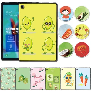 Tablet Case for Samsung Tab A7 10.4"/A 8.0 (2019)/Tab A 10.5/A 10.1 2019/A 9.7/A A6 10.1 Inch Fruits Print Protect Hard Shell