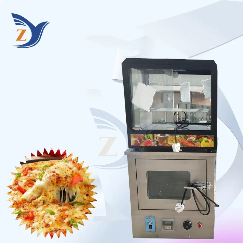 Pizza Machine Oven Hand-held Cone All-in-one Rotary Commercial Forming Factory Direct Sale Hand-held Insulation Display Cabinet 3