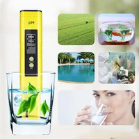 High Accuracy 0.01 LCD Digital PH Meter Tester for Water Food Aquarium Pool Hydroponics Pocket Size PH Tester Large LCD 0-14 PH 2