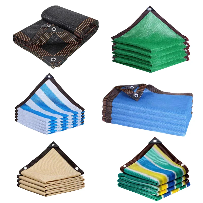 5M 16ft 185GSM 방수 천막 차양 태양 그늘 항해 야외 정원 해변 캠핑 파티오 풀 태양 캐노피 텐트 태양 보호소, 햇빛 가림막 그늘막 11 야외 차양 HDPE UV 차단 차양 메쉬, 자동차 퍼골라 차고 차양 메쉬, 12 바늘, 80 ~ 90% 음영 비율