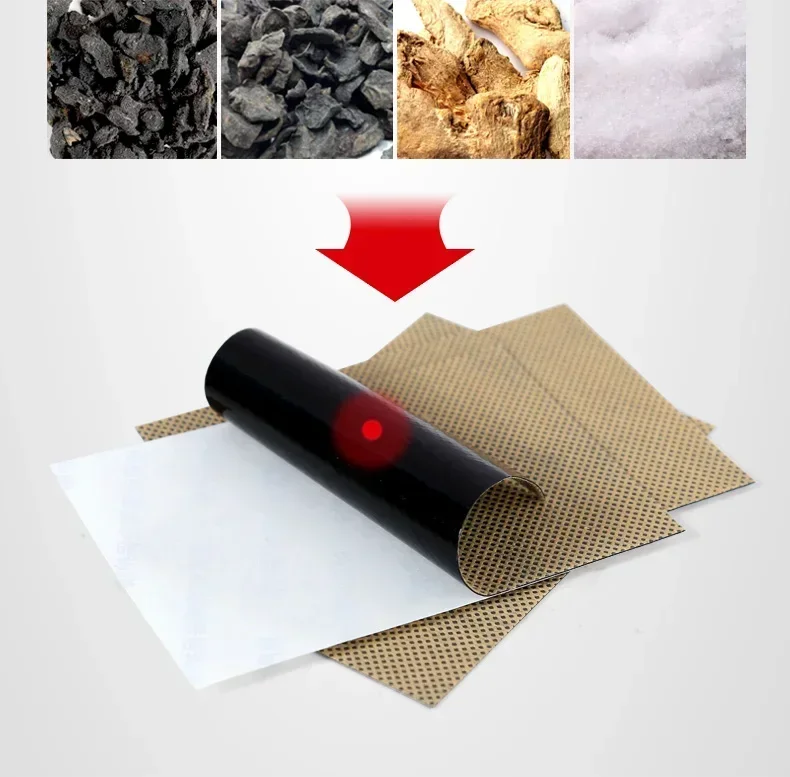 Acupuncture Massage Moxibustion Wormwood Stickers Shoulder/neck/back Warm Moxibustion Stickers 20pcs/80pcs moxibustion stickers