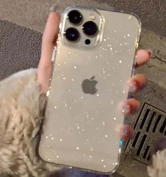 Luxury Glitter Clear Phone Case 1