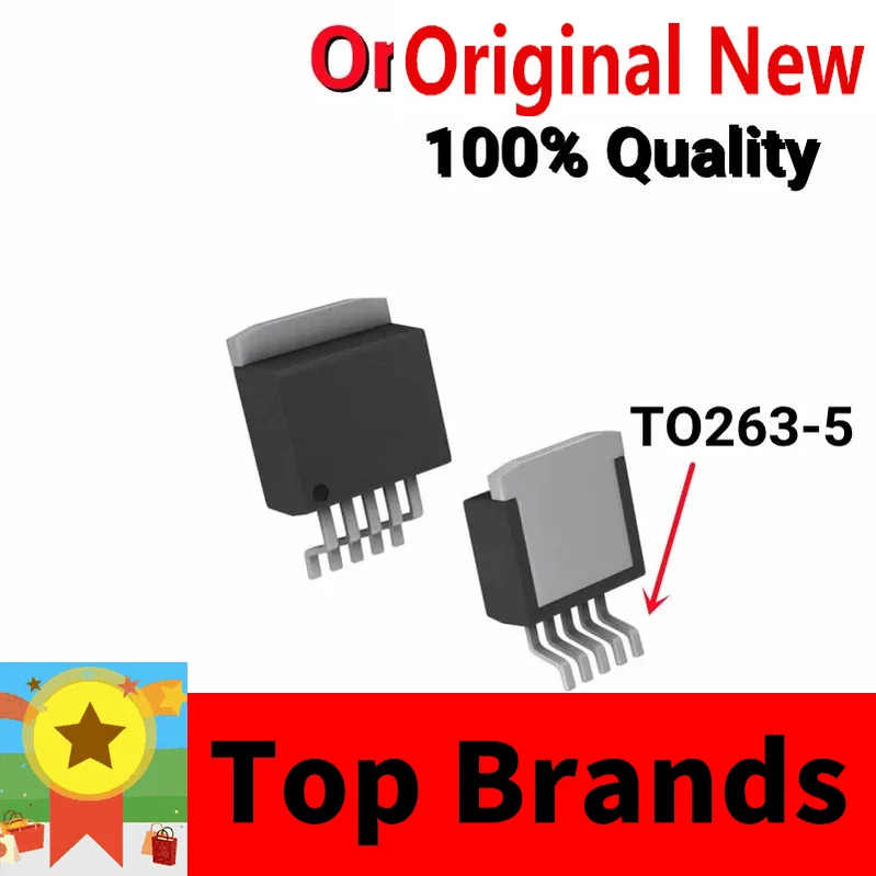 

NEW Original 10pcs/Lot 100% New XL4015E1 XL4015 4015 TO-263-5 IC Chipset