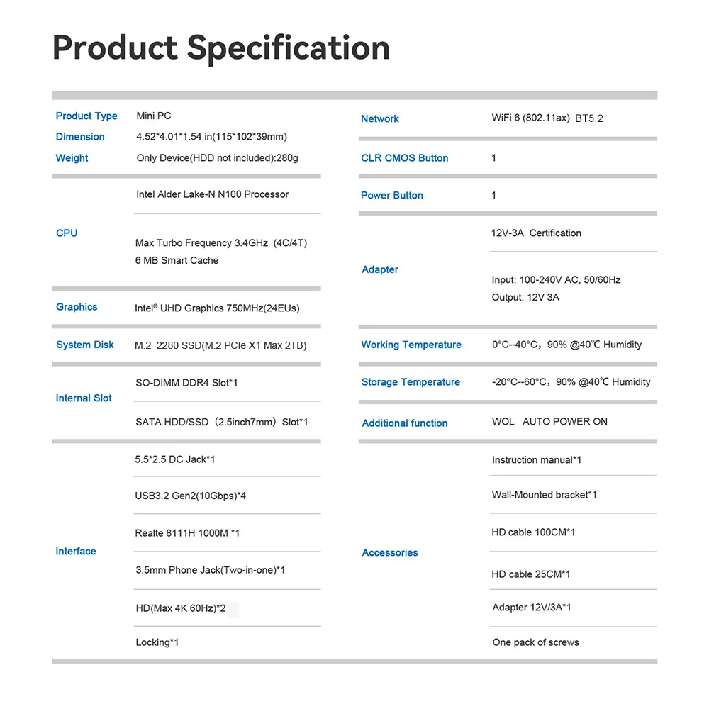 Beelink Mini S12 Pro N5095 8GB 256GB Desktop Gaming PC VS U59 Pro Description Image.This Product Can Be Found With The Tag Names Beelink mini computer, Beelink mini pc 128gb, Beelink mini pc 6gb ram, Beelink mini pc 8gb 128, Beelink mini pc game