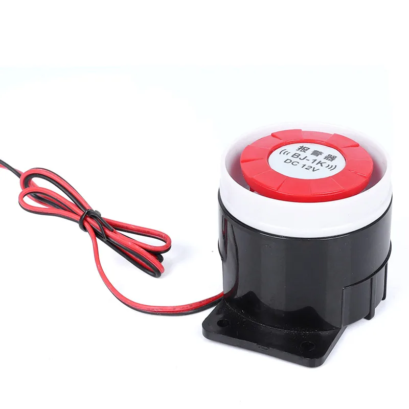 BJ-1K 12 24V 220V Buzzer with light without light high decibel sound and light alarm alarm explosion anti-theft horn electronic