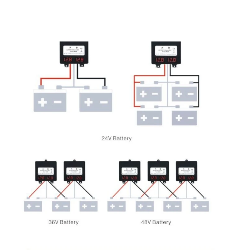 Battery Balancer Equalizes 0~5A 10~15V For 12V Battery With Bluetooth App  Extended Battery Service Life Max 50% - AliExpress