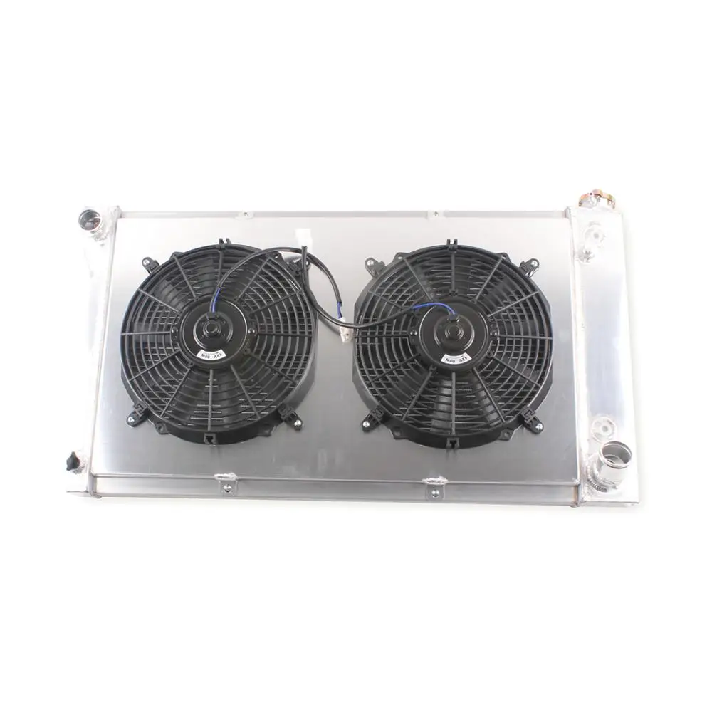 

Radiator Fan For Chevy GMC C/K Series Pickup Truck 1967-1972 Shroud +Fan Racing Aluminium Radiator