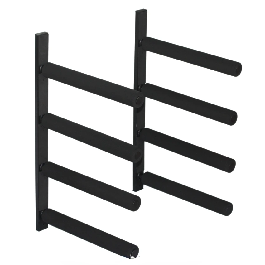 

Hot sale OEM strength practical steel surfboard storage wall rack