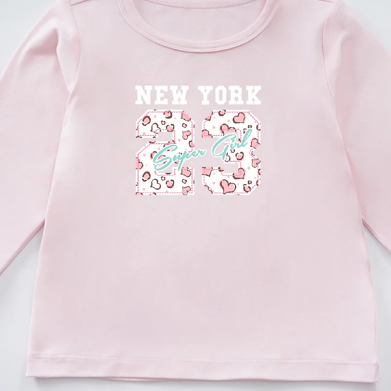 Kid Boy Girl Baby Outfit T-shirt Long Sleeve Top Children Spring Autumn Casual Outdoor