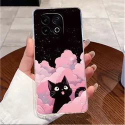 Cute Rabbit Clear TPU Silicone Soft Phone Case - Enhanced Protection and Elegance for IQOO Z10 Turbo Plus (TPU - TPU126)