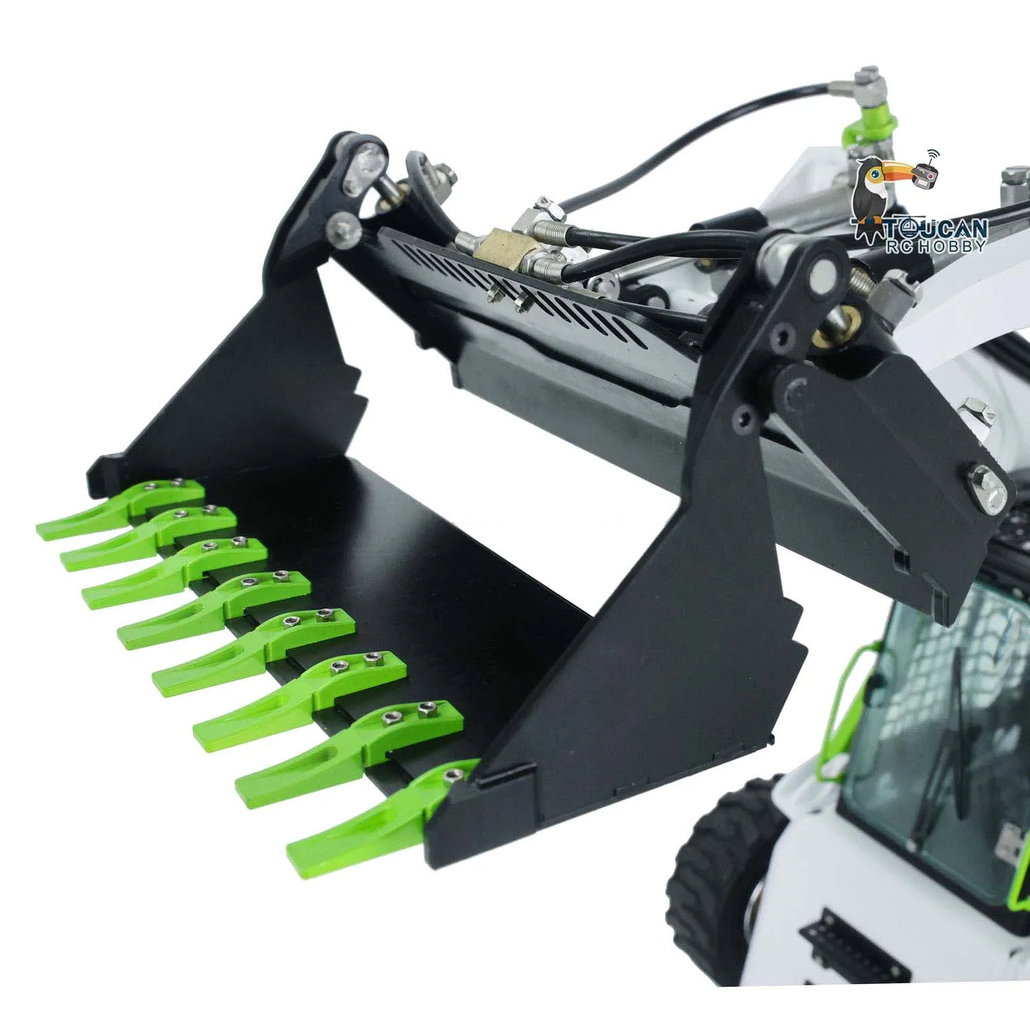 1/14 RC Hydraulic Loader LESU Wheeled Skid-Steer Aoue Lt5H I6S Radio Esc Motor Model Remote Control In Stock Truck Thzh1279-SMT9 5