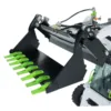 1/14 RC Hydraulic Loader LESU Wheeled Skid-Steer Aoue Lt5H I6S Radio Esc Motor Model Remote Control In Stock Truck Thzh1279-SMT9 5