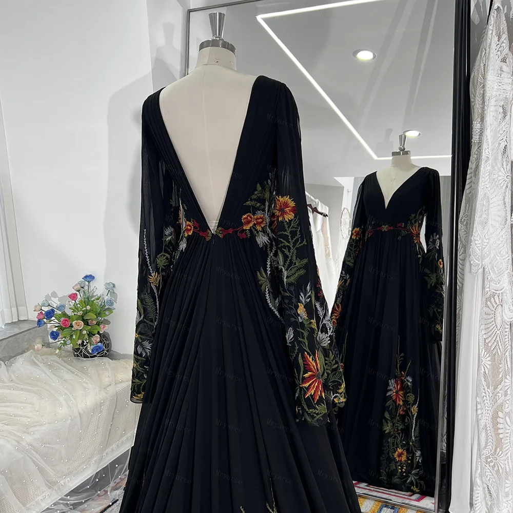 boho black dresses Black Boho Maxi Dress