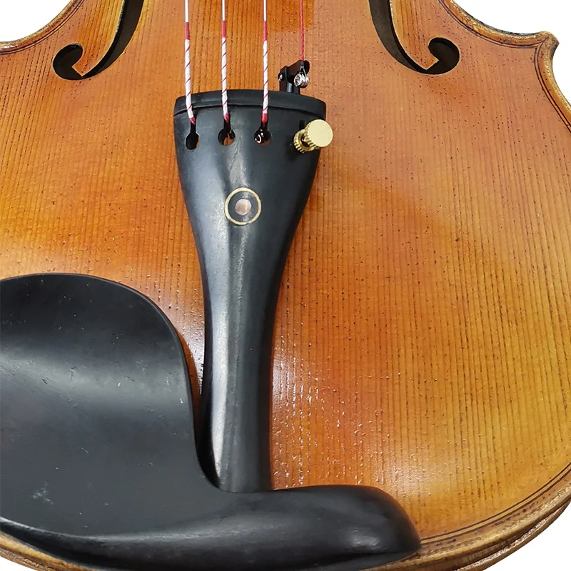 High Quality Hand Oil Painted Red Brown Nice Finish Flame Maple High Grade Violin Outfits Professional Music String Instrument