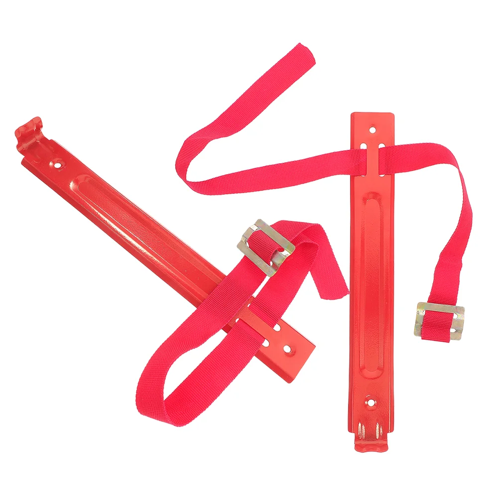 2 Pcs Fire Extinguisher Hook Hanger Lanyard High Quality Atv Holder Wall Bracket Iron Metal for Hooks