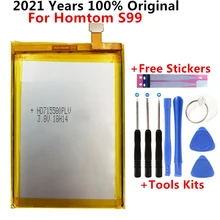 

100% Original New High Quality 6200mAh Battery For HOMTOM S99 Mobile Phone batteries + Gift Tools