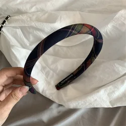 Chic Plaid Headbands - Stylish Padded Hair Accessories (1.5cm)
