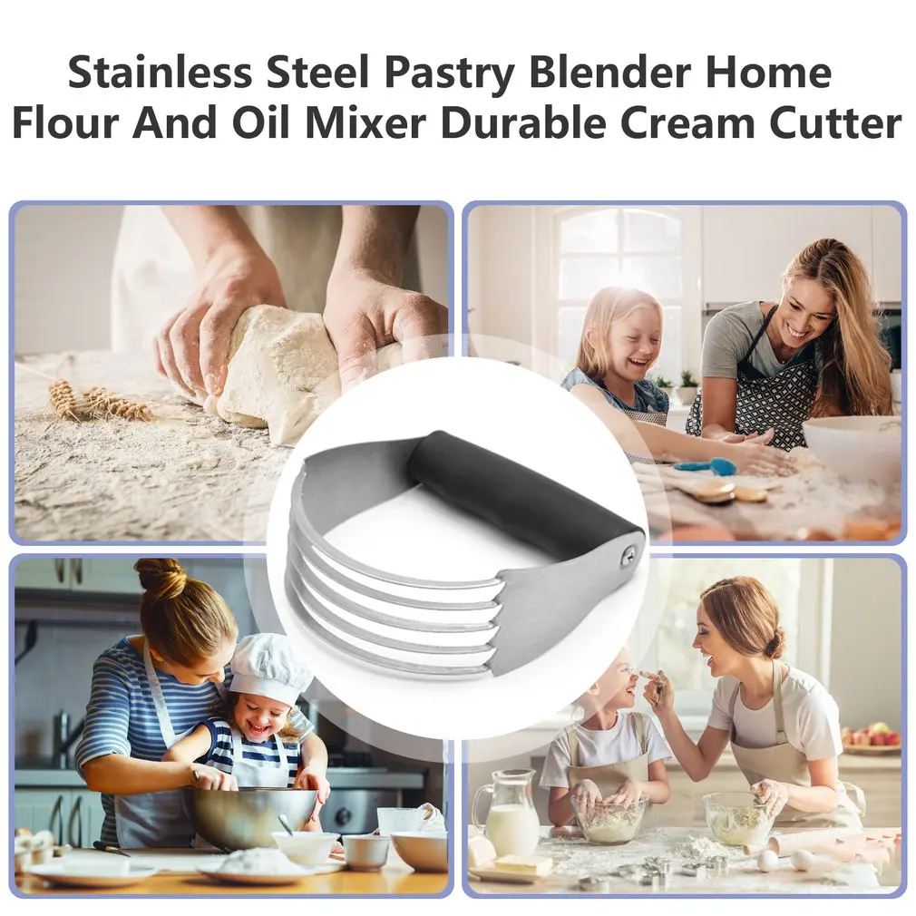  Stainless Steel Pastry Cutter, Kitchen Handheld