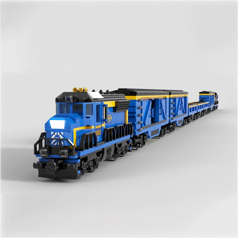 City 60052 Lego Blue Freight Train Lego 60052 Treno Lego