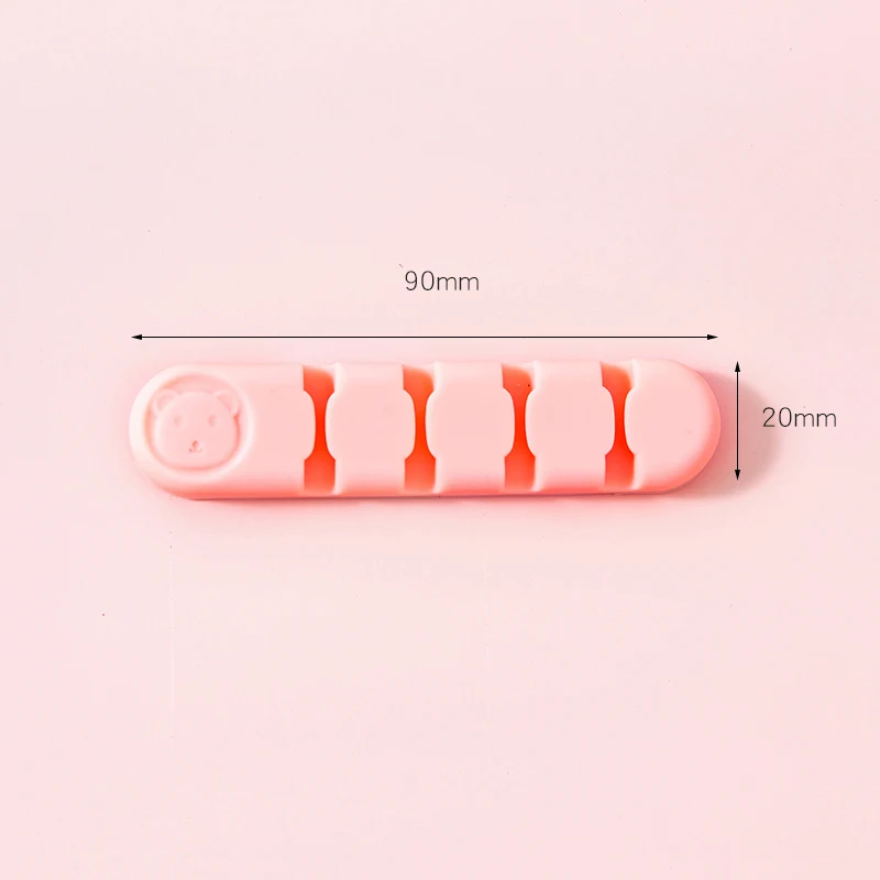 Cute Cable Organizer Clip for Desktop and Home Office Management