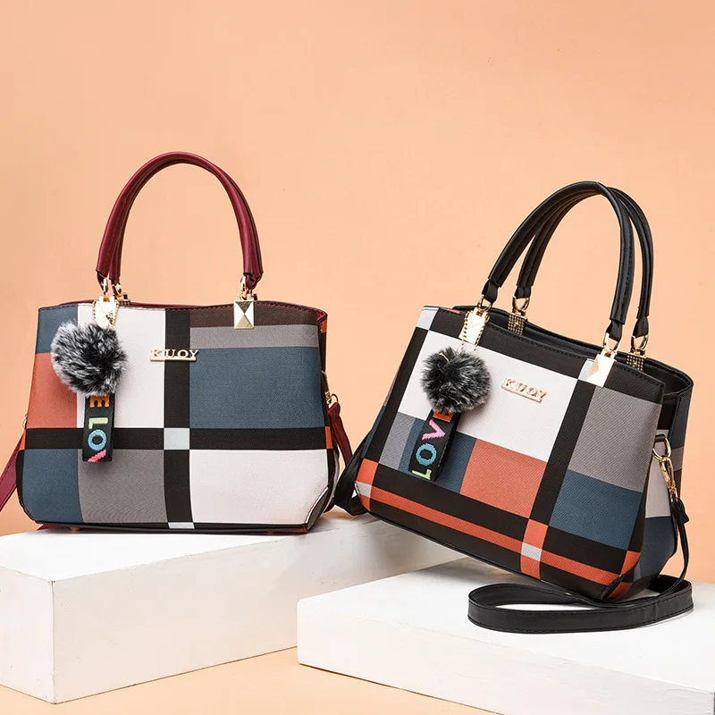 New Fashion Women's Bag, Fashionable Women's Bag, Handbag, European And American One Shoulder Crossbody Bag