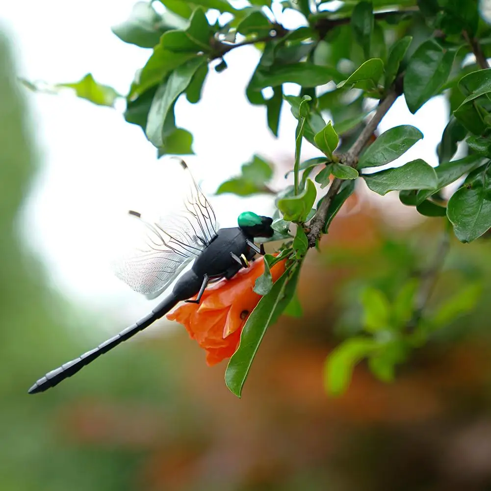 4/10/20 stücke Outdoor-Mücken schutzs imulation von großen Libellen Libelle Modell Spielzeug die Flügellänge beträgt 14cm – Detail 16