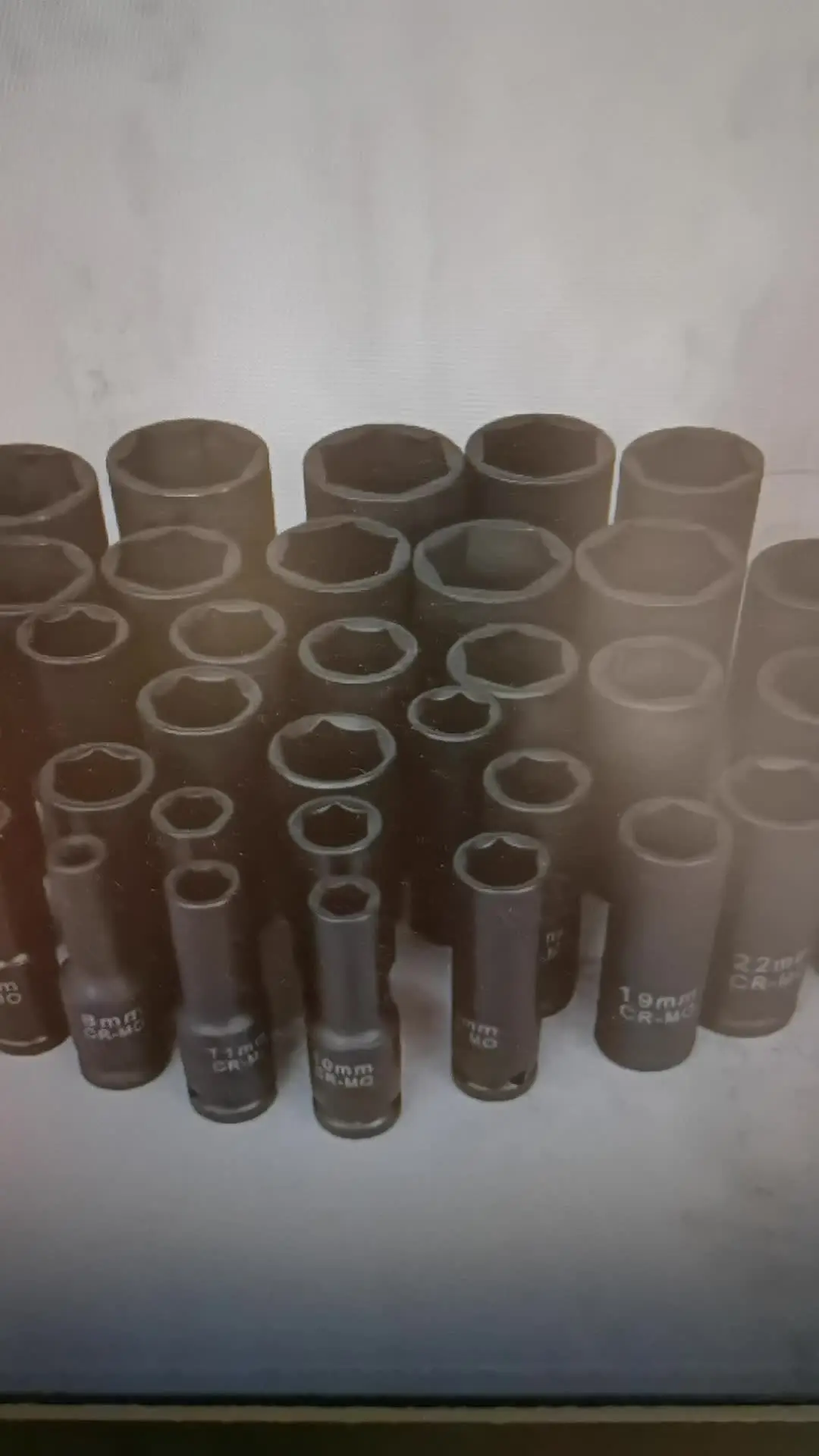 Master Mechanic 1/2" Drive 19mm Deep Impact Socket - 6-Point Black