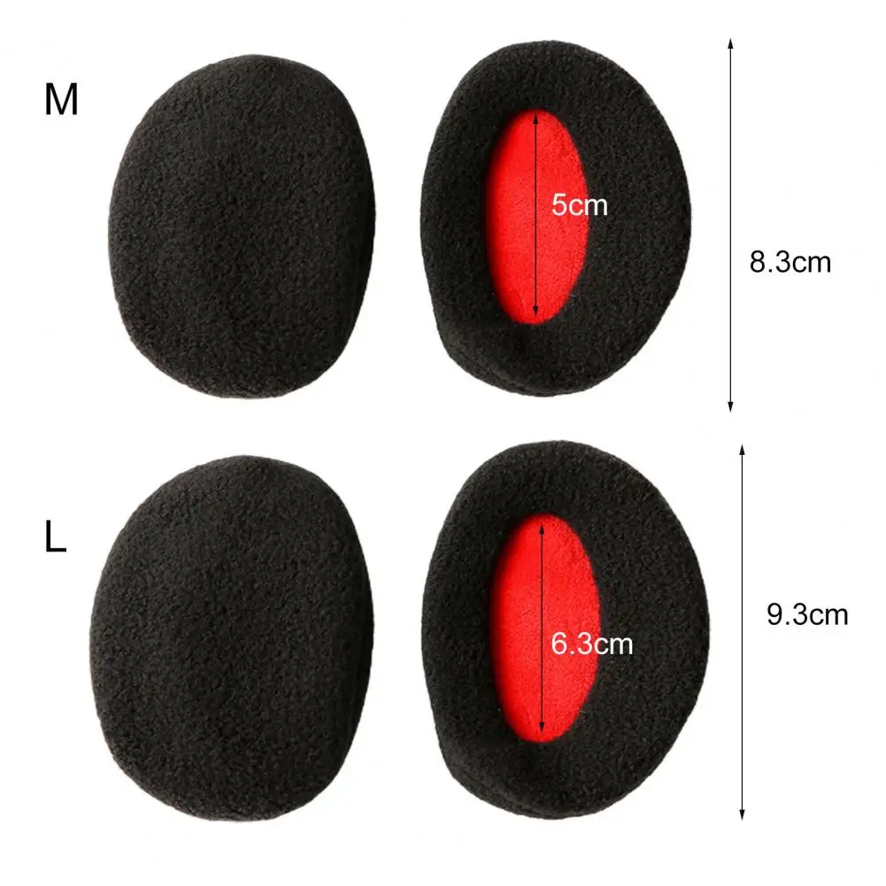 Winter Bandless Earmuffs Windproof Warmer for Women Man Ear Protection ​Thick Warm Fleece Ear Muffs Ear Caps Ourdoor Ear Warmer images - 6